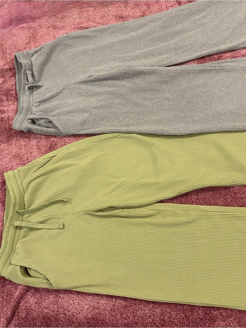 Pair of Girls Ribbed Wide Leg Lounge Pants - 10/12 - Picture 8 of 9